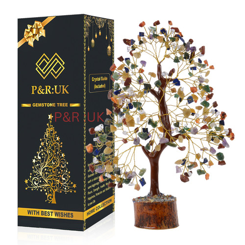 Multi chakra crystal - chakra, tree