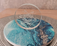Metatron's Cube Glass Laser