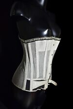 Antique Corset Edwardian Twill