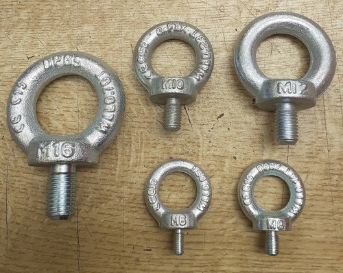 Dynamo eye bolts eyebolts - bolts, bzp