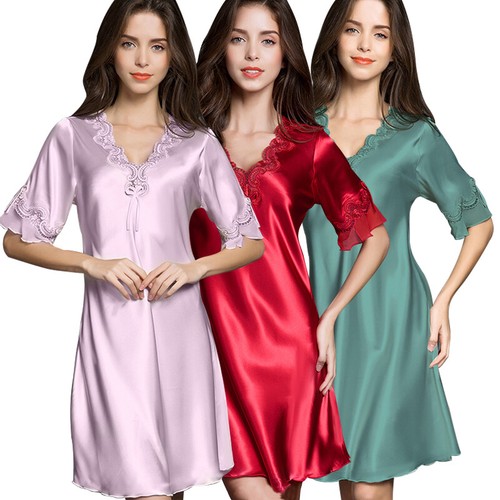Ladies womens satin - womens, short