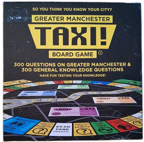 Manchester taxi board game - taxi,