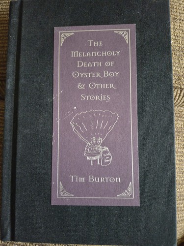 Tim burton signed book the - burton,