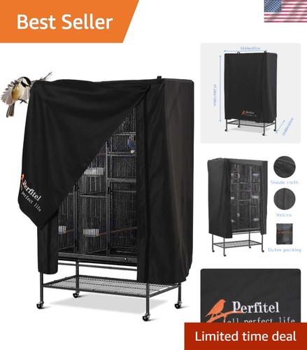 Universal bird cage coverblack - cage,