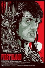 First Blood 36 X 24” Screen