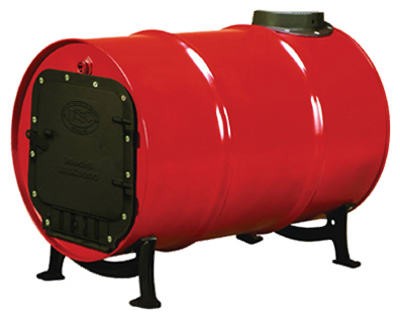 Cast iron barrel stove - barrel,