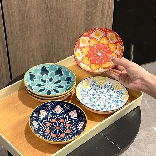 Piece ceramic salad dessert - ceramic,