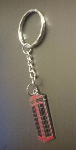 Red telephone box - telephone,