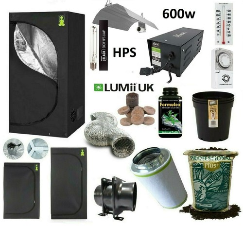 Complete 600w hps grow light - grow,