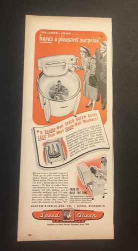 1940 speed queen washing - speed,
