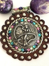 Western Necklace Trigg Leather