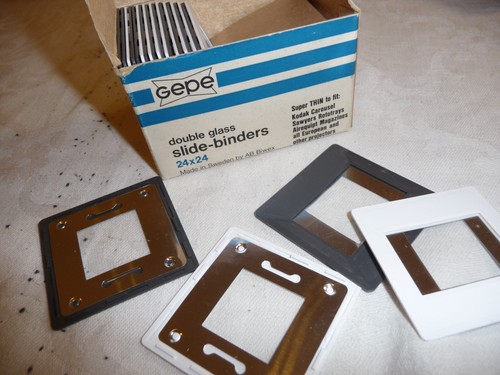 Slide mounts double glass - slide, gepe