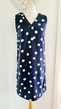 Ladies M&S Navy Blue White