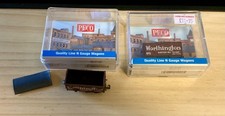 2 Peco N Guage Worthington Wagons NR-P130