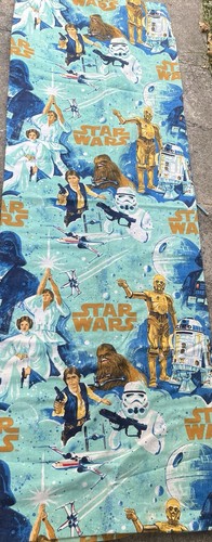 Vintage star wars curtain - wars,
