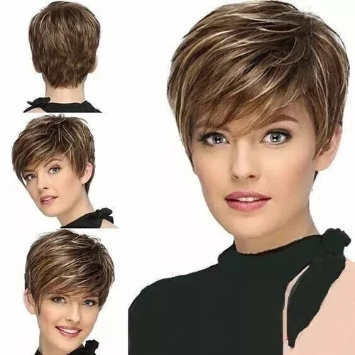 Short pixie cut highlight - pixie,