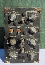 Vintage Aircraft Cockpit Panel