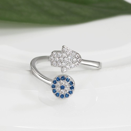 Zircon evil eye - eye, star