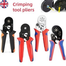 0.08-16mm² Ferrule Terminal Crimping Tool Plier Hand Wire Cord End Crimper