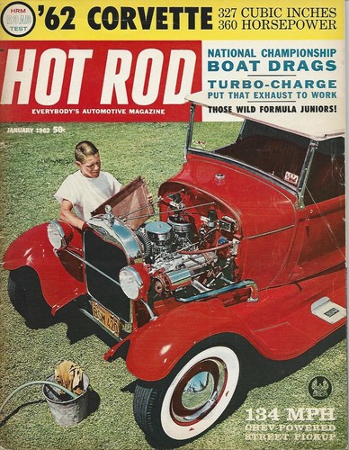 January 1962 hot rod magazine - hot,