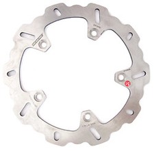 Brake disc rear right w - right, w-fix