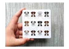 Parsons Jack Russell Coaster, Novelty Dog Coaster Jack Russell Dog Gifts 