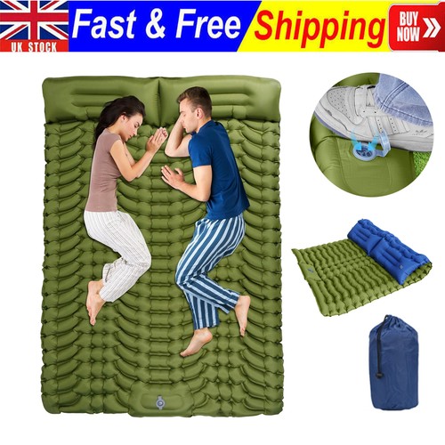 Self inflating mattress double - inflating,