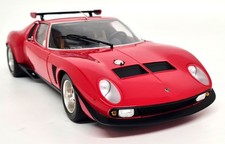 Kyosho 1/18 Lamborghini Miura SVR Red / Black Diecast Scale Model Car