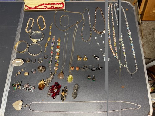 Vintage jewellery job lot - vintage,