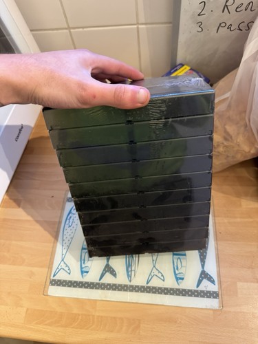 Blank unopened vhs tapes job - unopened,