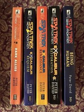 Star Trek - New Frontier - Books  8 to 12 Paperback Bundle (by Peter David)