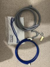 UNIVERSAL WASHING MACHINE WATER FILL & WASTE DRAIN HOSE EXTENSION KIT 2.5m
