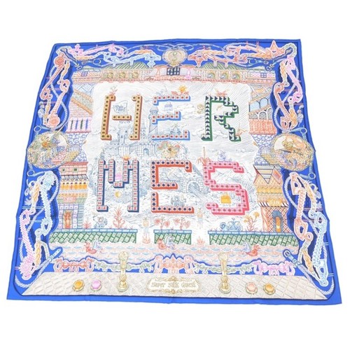 Hermes scarf super silk quest - hermes,