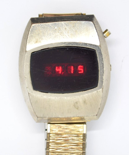 Vintage 1970s datatime red led - vintage,