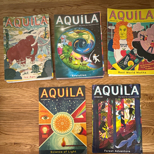 Aquila illustrated magazine - illustrated,