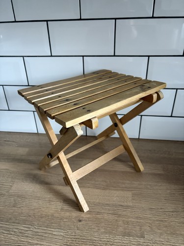 Vintage wood folding child - vintage,