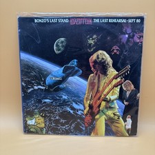 RARE Led Zeppelin Bonzo's Last Stand Oznob 1986 RADIO PROMO White Label VG+ / EX