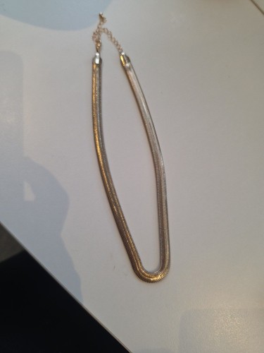 Gold tone chain - tone, necklace