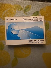Honda CBR 1000RR Fireblade Owner's Manual 00X37-MEL-6210