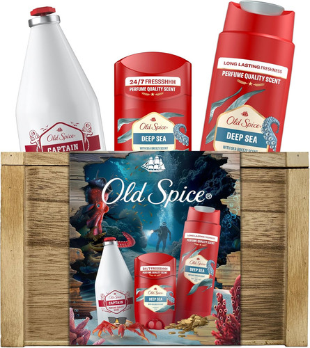 Old spice treasure chest gift - chest,