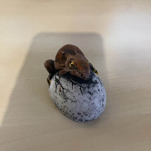 Dinosaur egg figure - dinosaur,