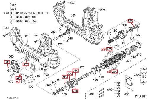 Rear axle repair - repair, parts