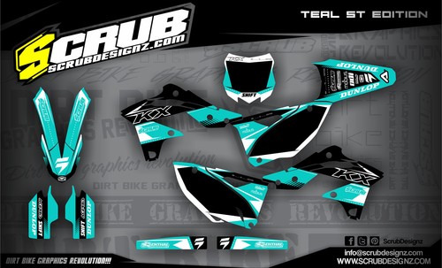 Kawasaki graphics kx250f - kawasaki,
