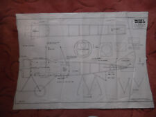 RC Model World Plans of the Armstrong Whitworth FK1 a scale biplane model 36" Sp