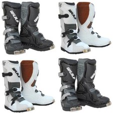 Wulfsport Cub LA Motocross Boots Off Road Enduro Kids Youth Quad Boot 
