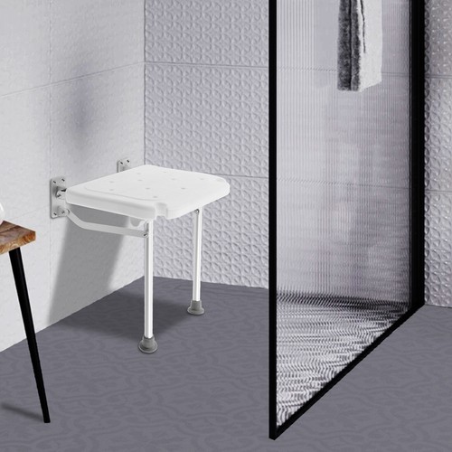 Shower seat folding - shower, wall