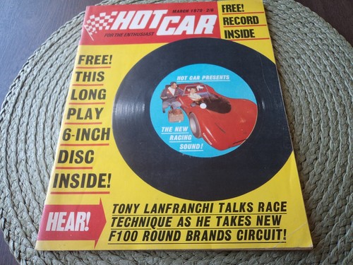 Hot car magazine march - magazine-march, 1970-uk