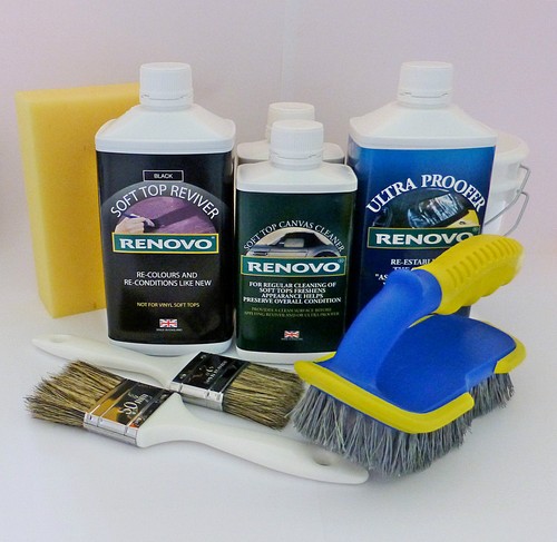 Renovo black convertible hood - renovo,