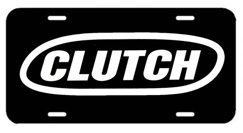 Clutch license plate tag - clutch,