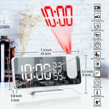 LED Digital Projection Alarm